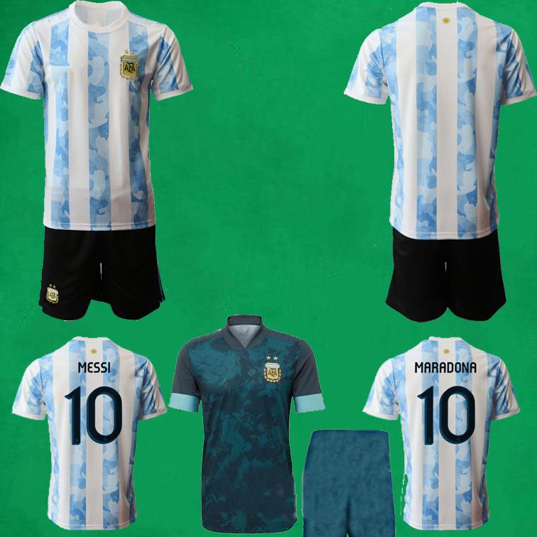 Lionel Messi Argentina jersey 2021 wallpaper