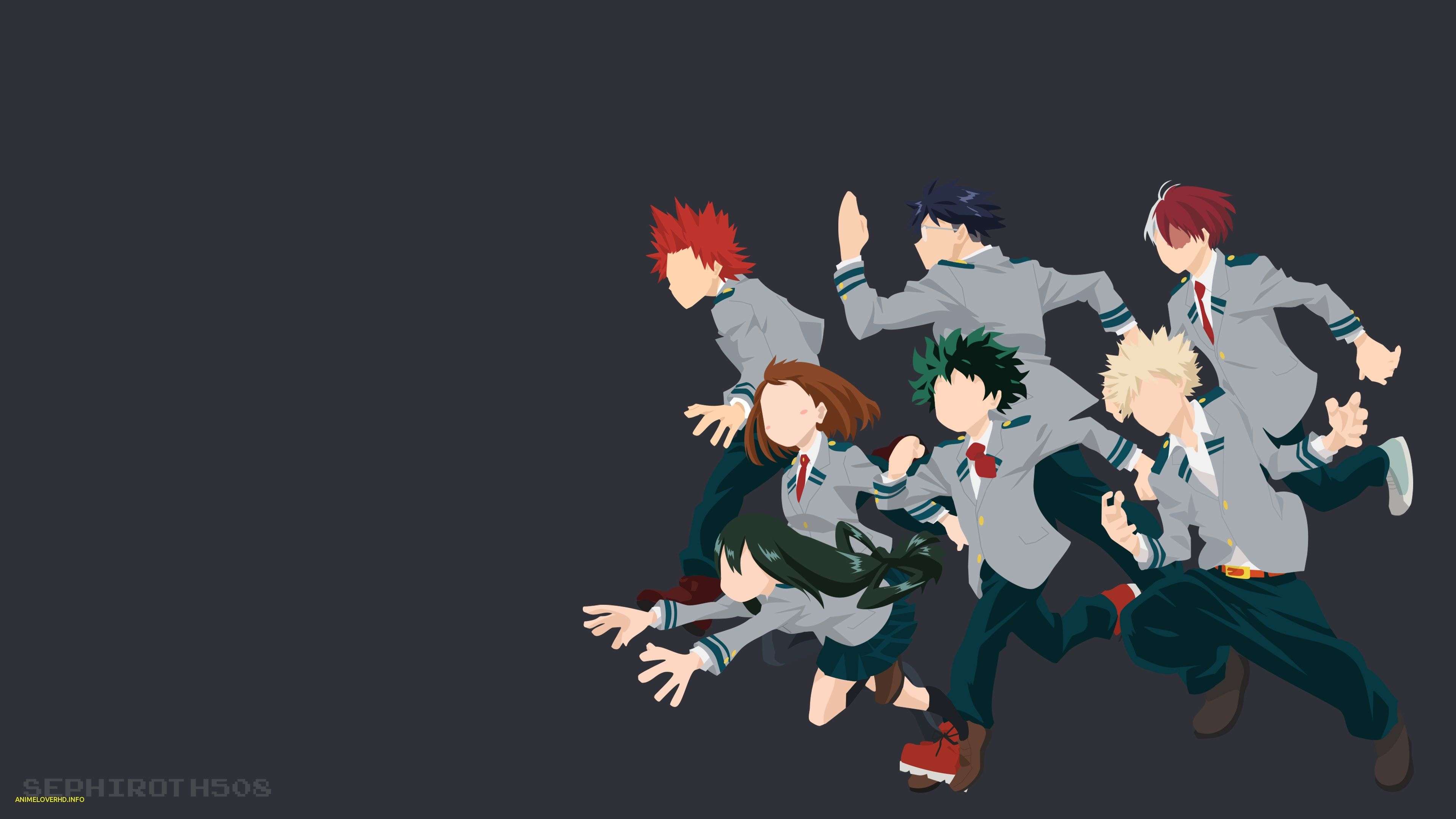 Do you have a MHA wallpaper set as ur background? Feel free to share them