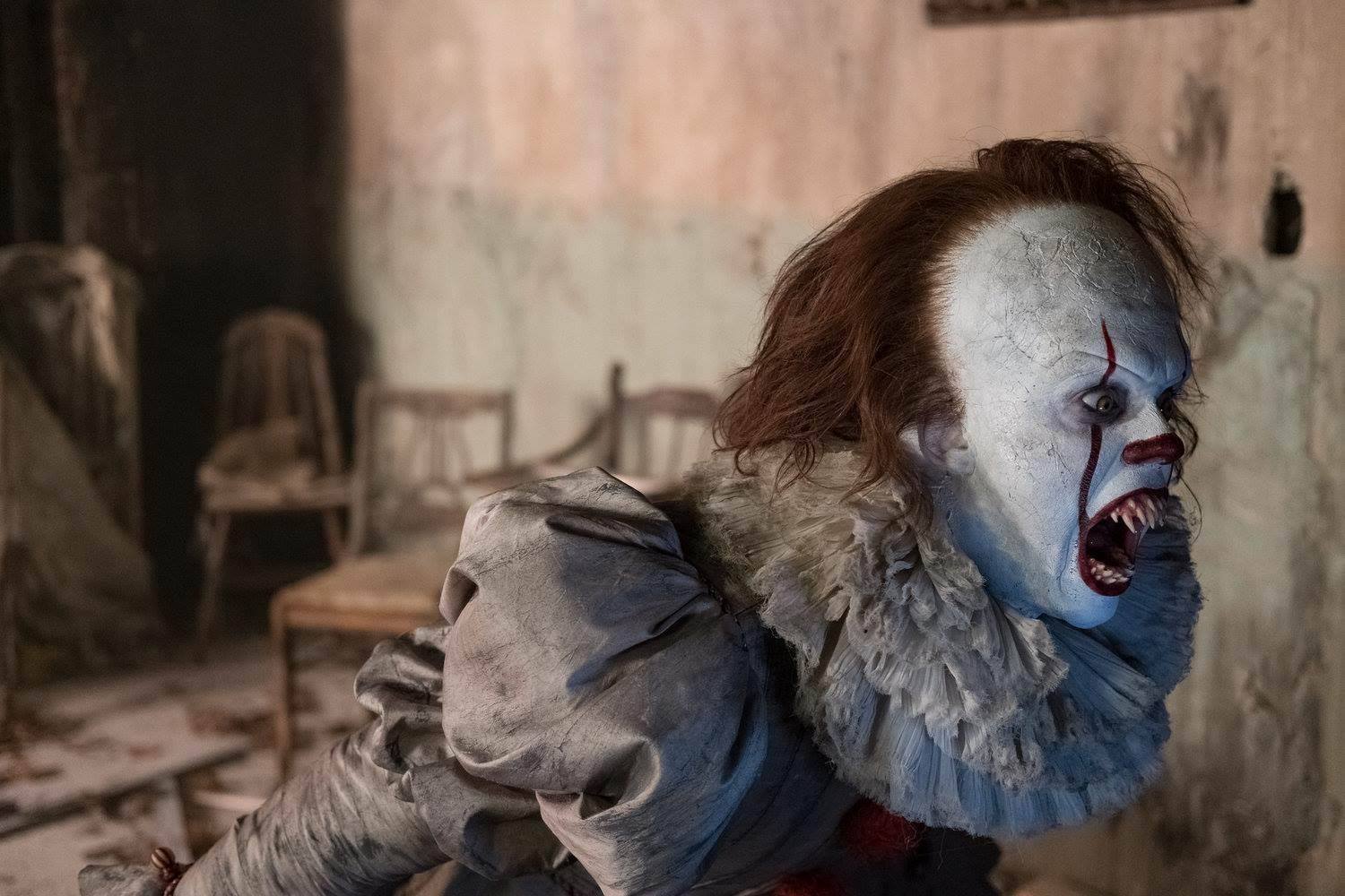 Pennywise Is Ready For His Close Up In These Incredible BTS Pics For It