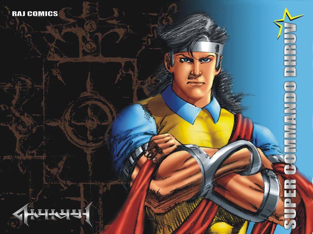 My Free Wallpaper Wallpaper, Raj Comics Commando Dhruv