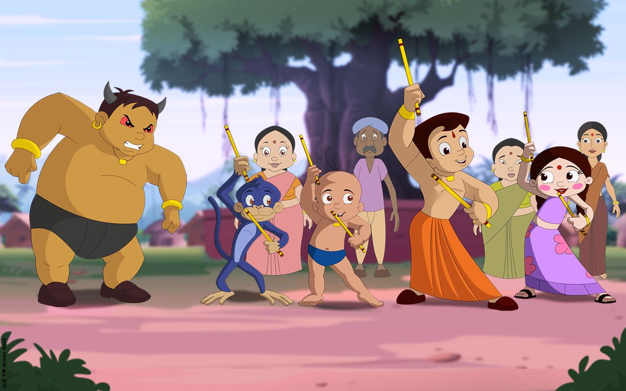 Chota Bheem Wallpaper  Download to your mobile from PHONEKY
