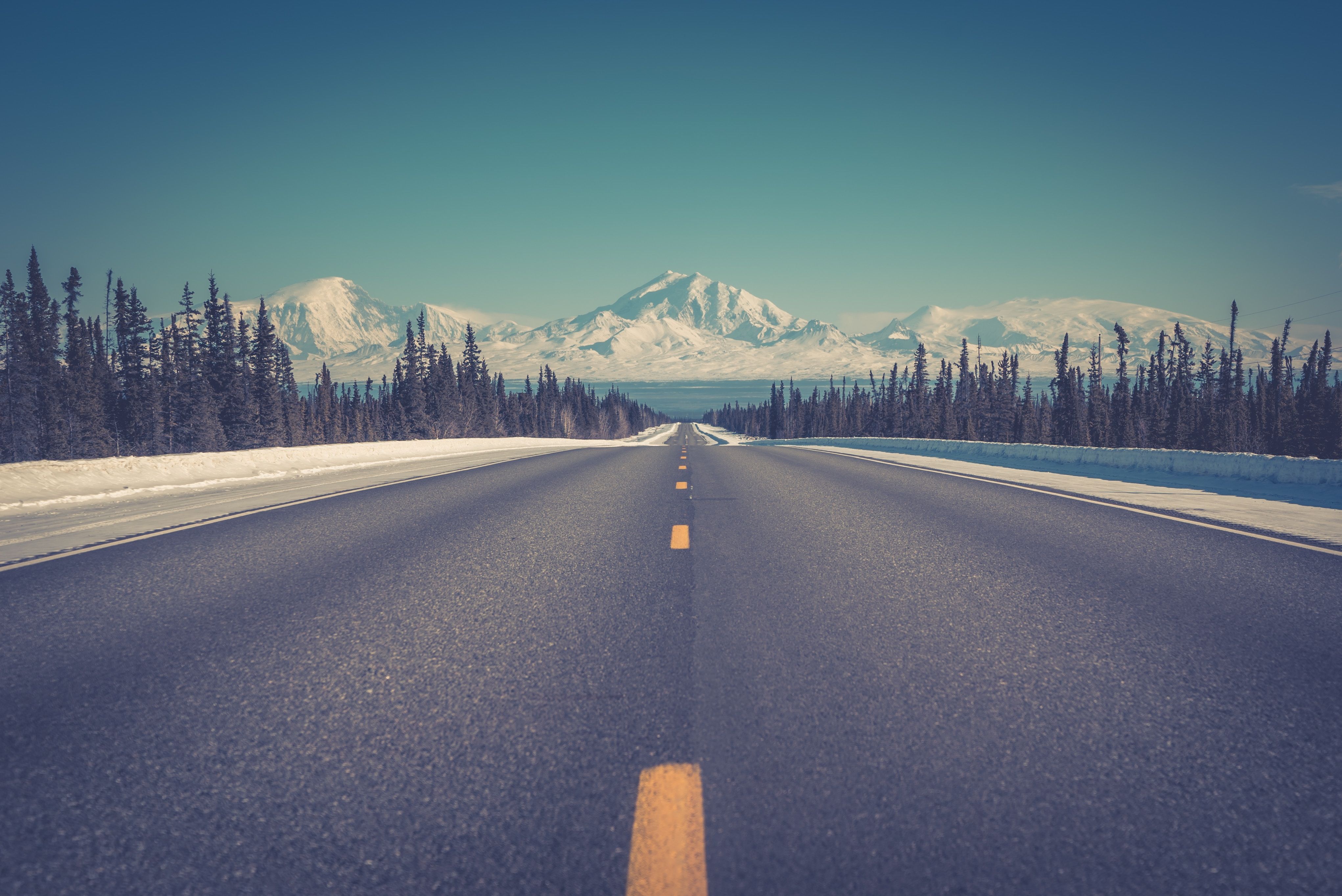 Open Road To Mountains 4k, HD Nature, 4k Wallpaper, Image, Background, Photo and Picture
