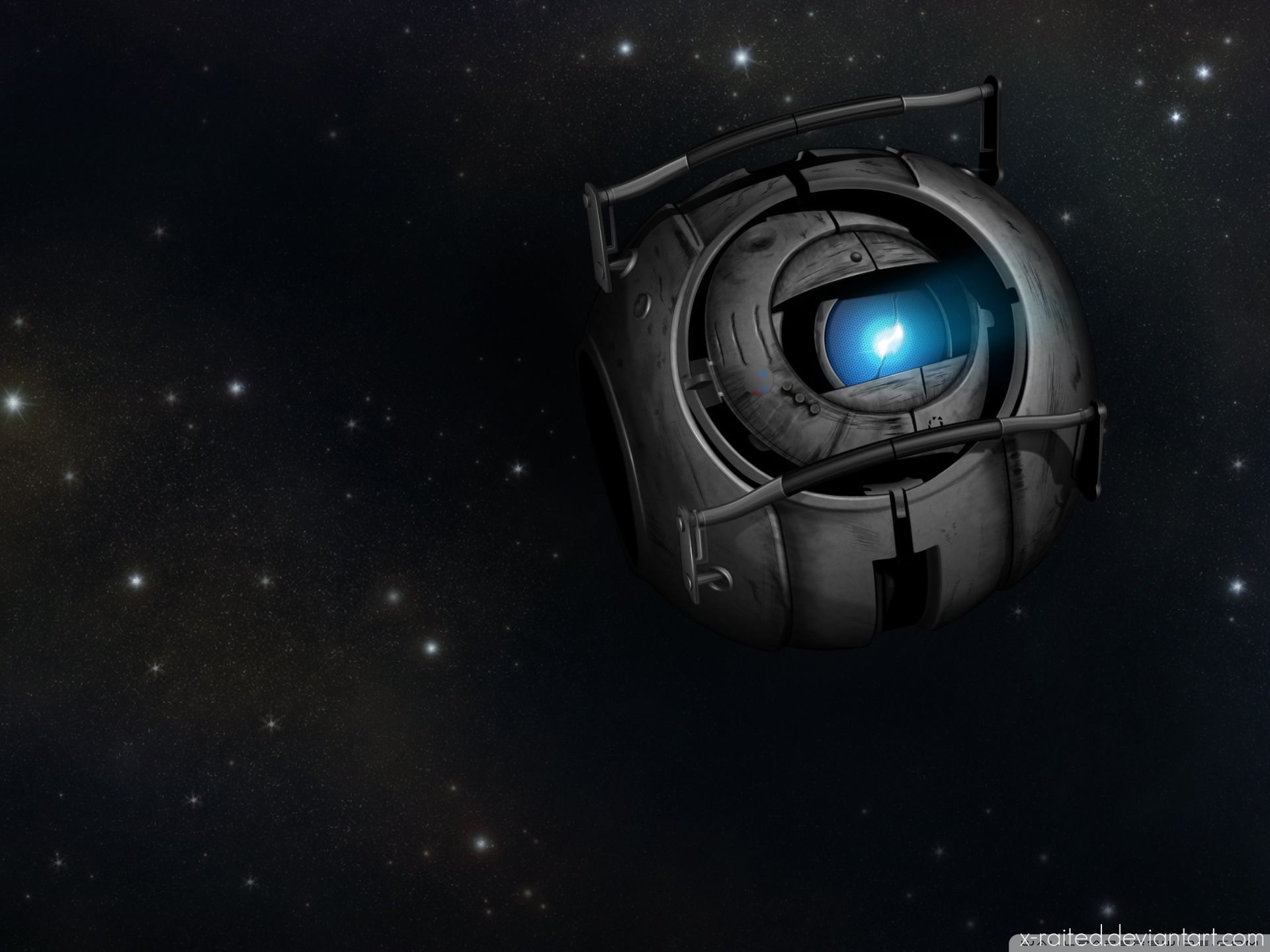 Portal 2 Space Wallpaper