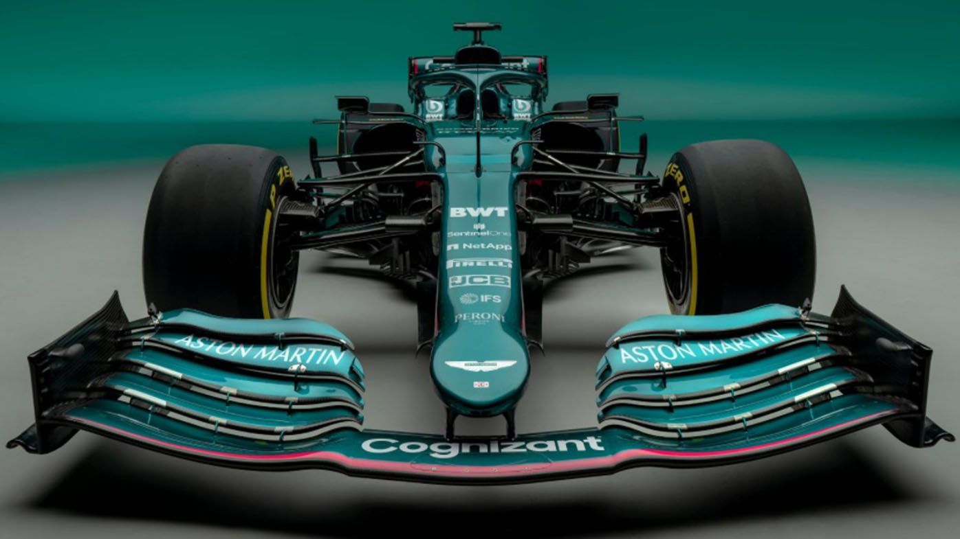 Aston Martin F1 car image. First in 61 years, Sebastian Vettel, Lance Stroll