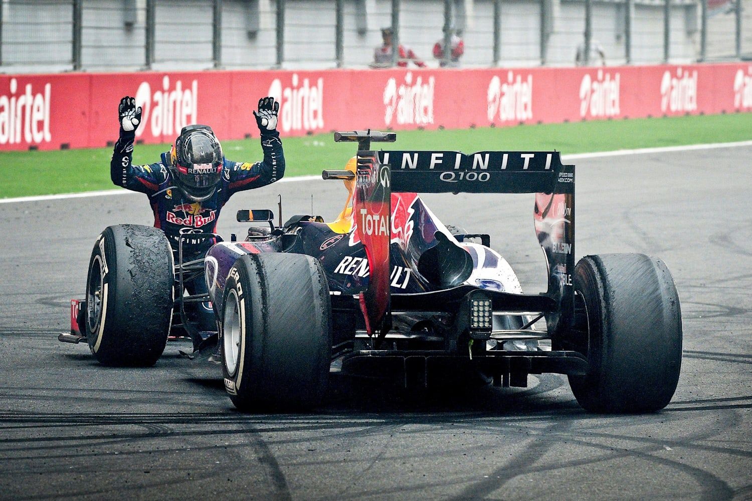 Best Photo from Sebastian Vettel's Victory