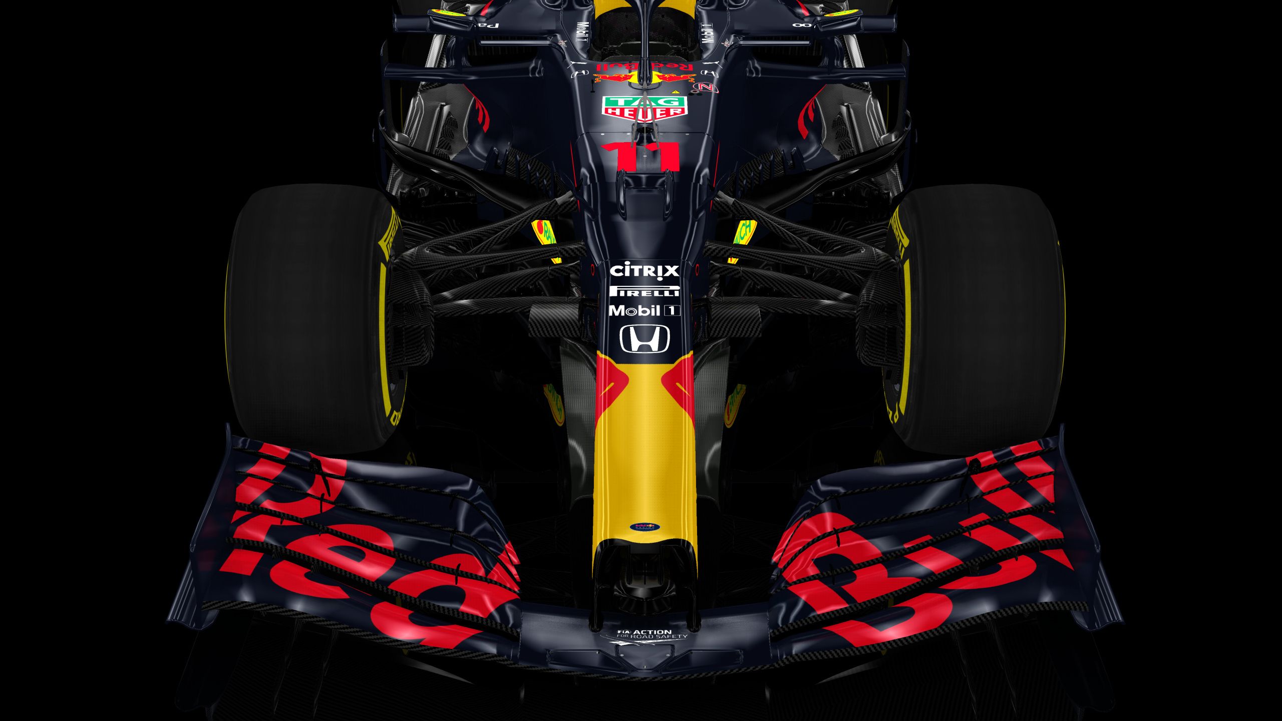 Sergio Perez Red Bull Racing Livery