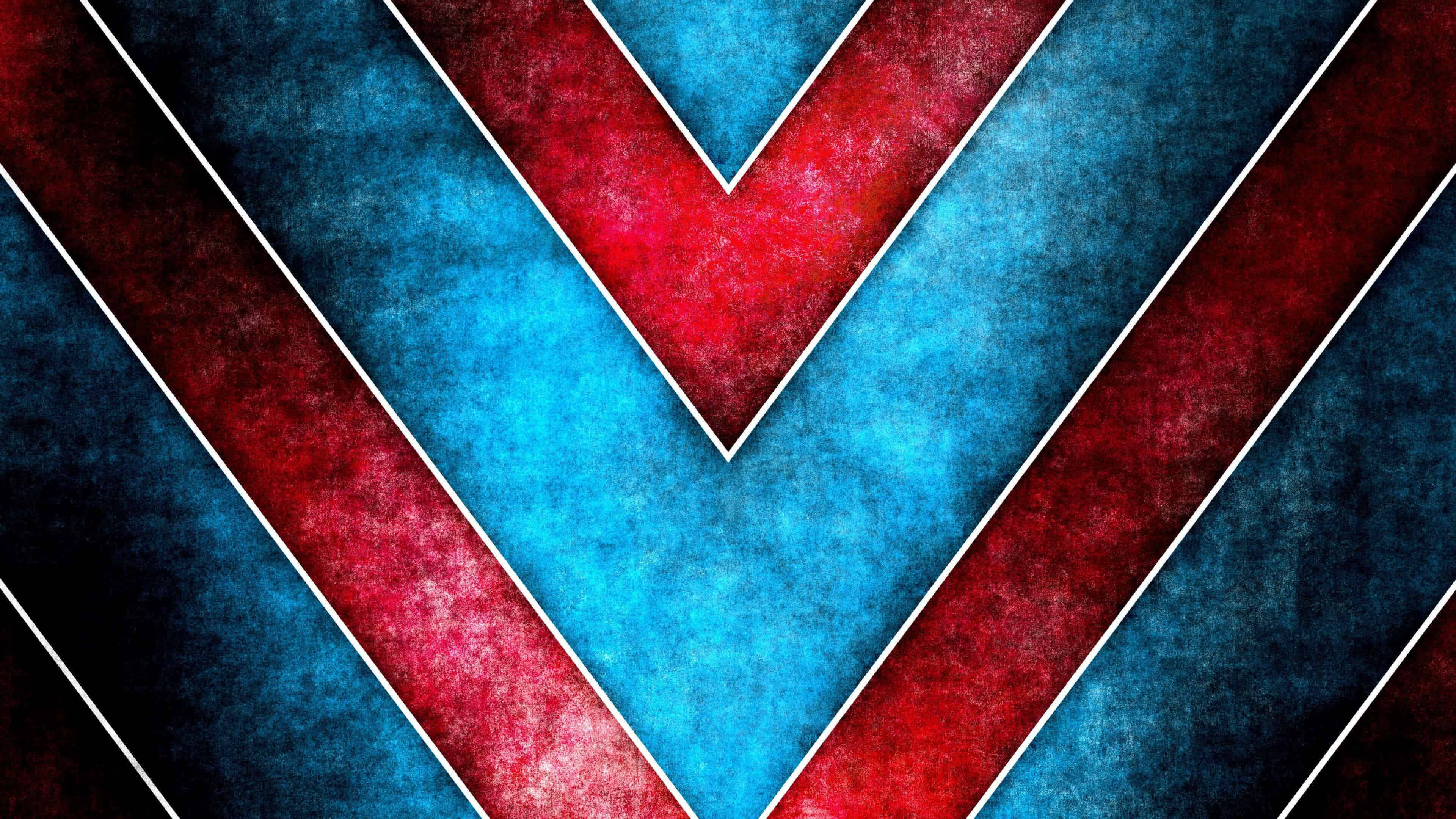 4k Wallpaper Red And Blue
