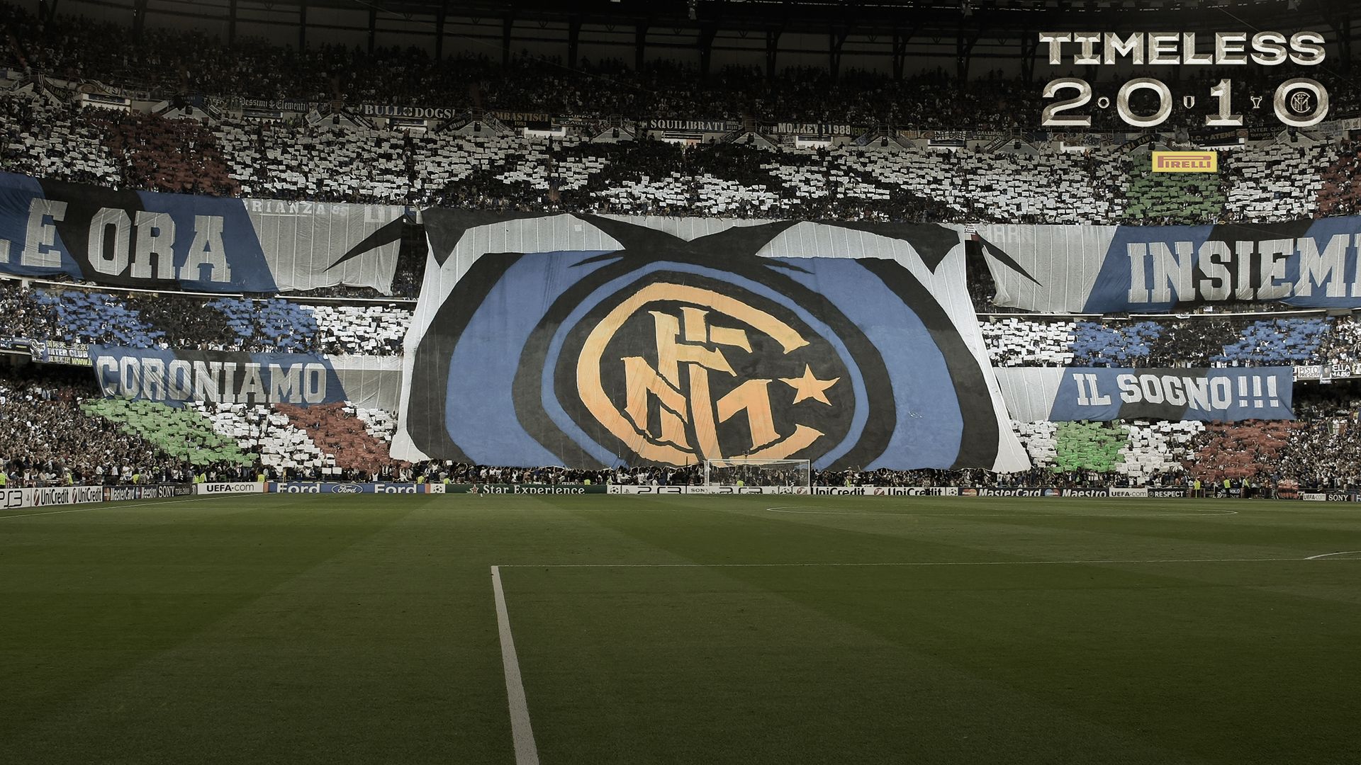 The #Timeless2010 Nerazzurri wallpaper for your video calls