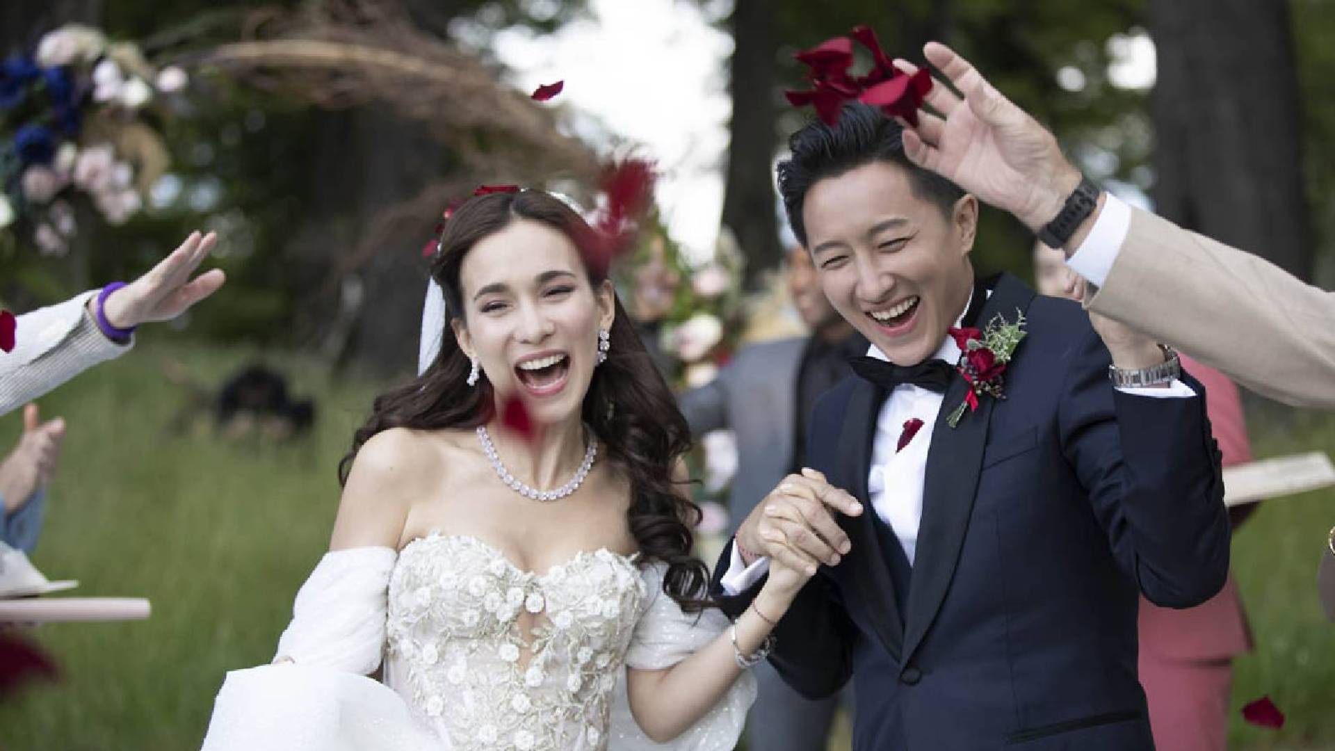 More picture from Han Geng and Celina Jade's New Zealand wedding revealed