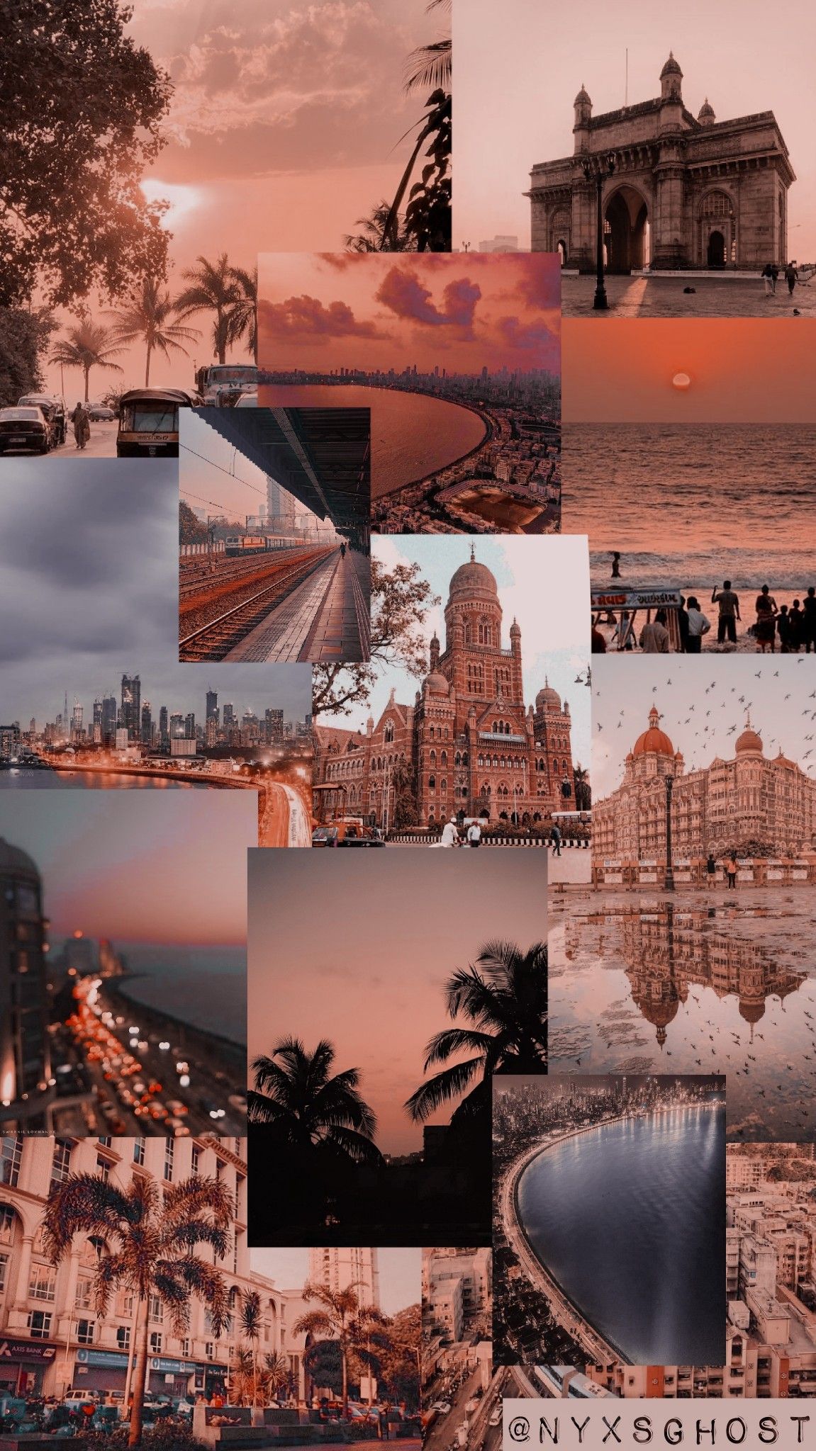 Mumbai Aesthetic Wallpaper. City aesthetic, Aesthetic wallpaper, College wallpaper