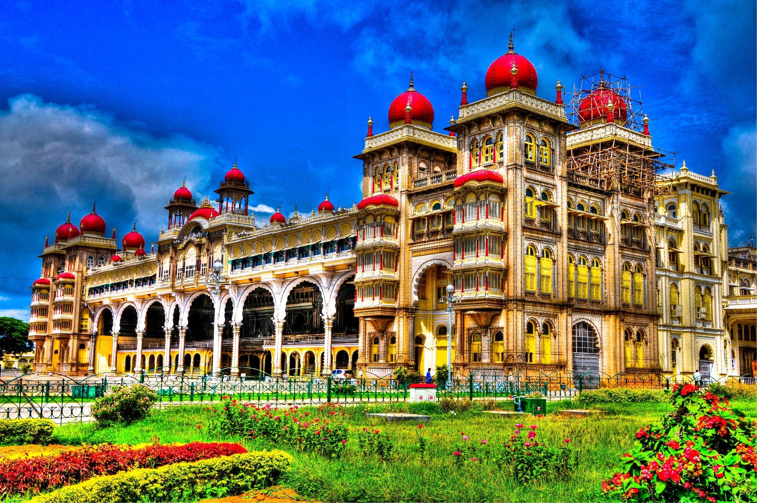 Title Mysore Maharaja Palace Man Made Palace Best HD HD Wallpaper