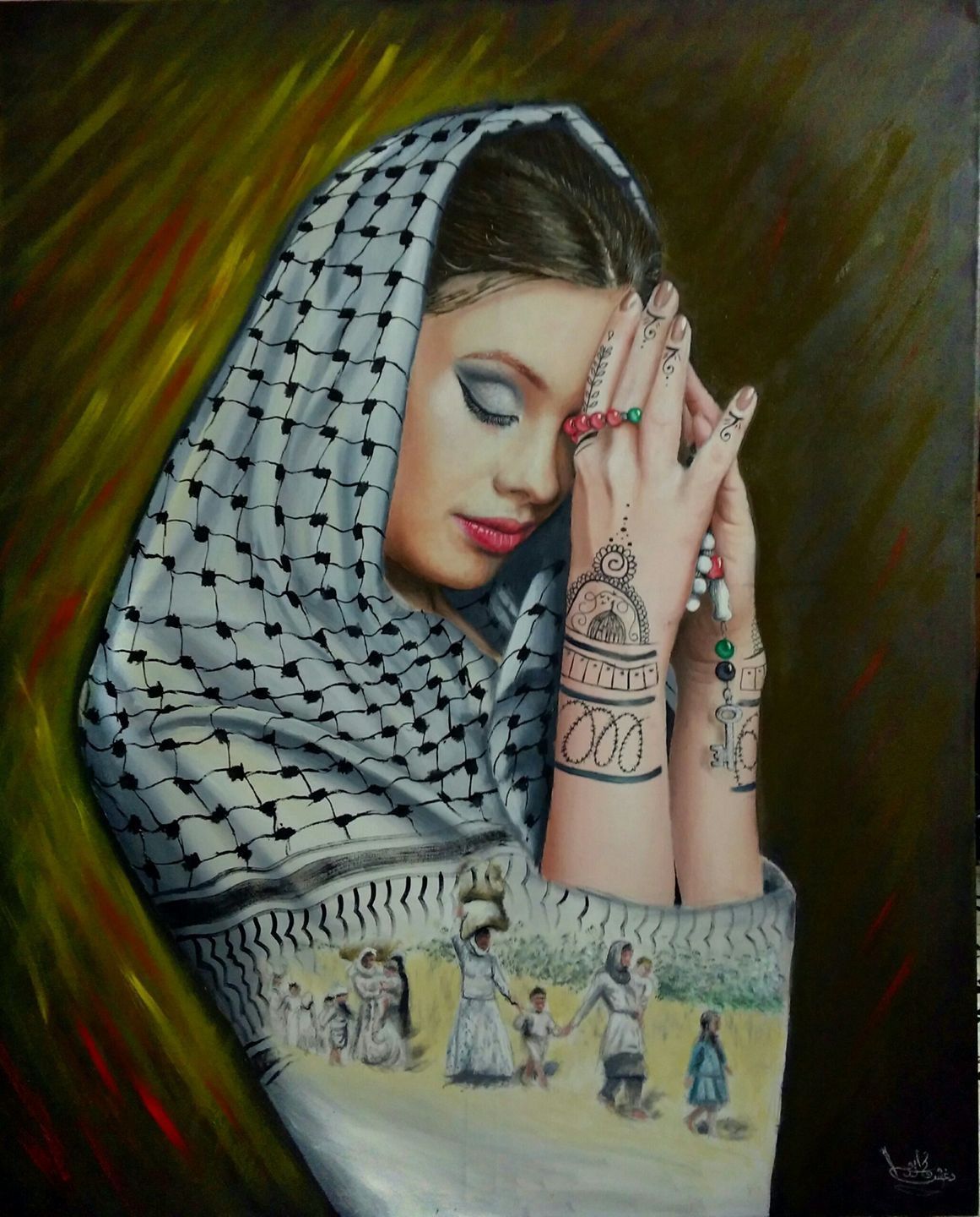 Palestine فلسطين. Palestine art, Persian art painting, Arabian art