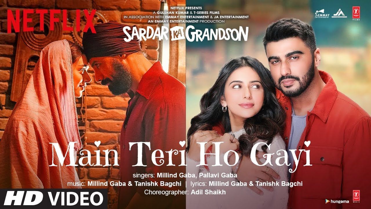 Sardar Ka Grandson Song Main Teri Ho Gayi: Arjun Kapoor Rakul Preet Singh's Romantic Ballad Is Recreation Done Right. Entertainment News, The Indian Express