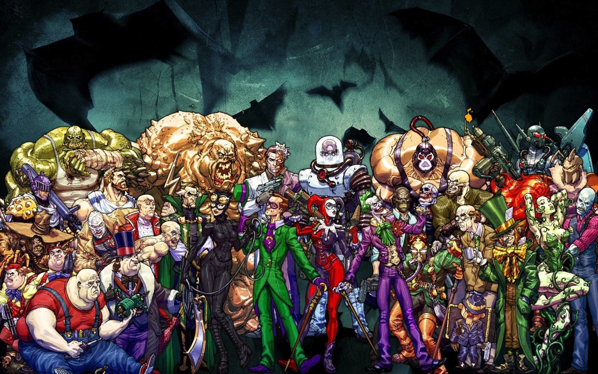 DC Comics Villains Wallpaper Free DC Comics Villains Background