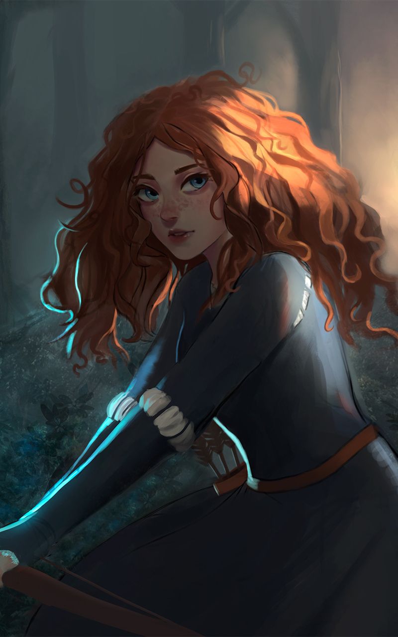 Merida Brave Movie Artwork Nexus Samsung Galaxy Tab Note Android Tablets HD 4k Wallpaper, Image, Background, Photo and Picture
