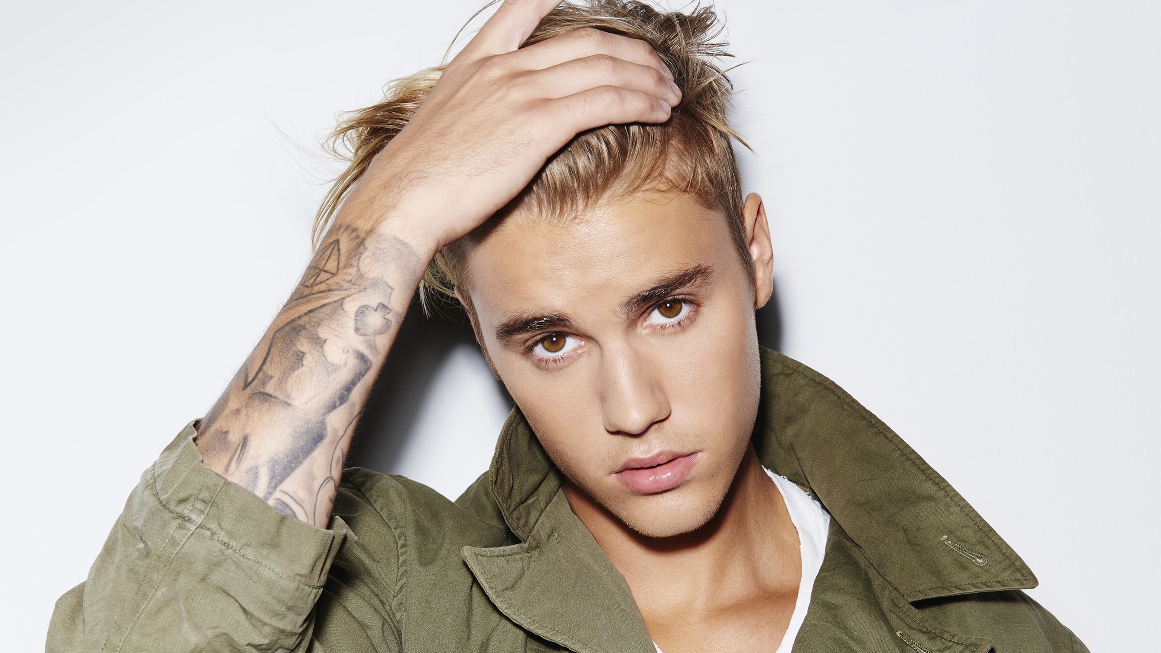 Bieber 4K wallpaper for your desktop or mobile screen free and easy to download