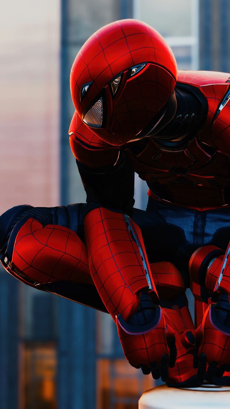 Marvel Spiderman Ps4 Game 4k iPhone 6, iPhone 6S, iPhone 7 HD 4k Wallpaper, Image, Background, Photo and Picture