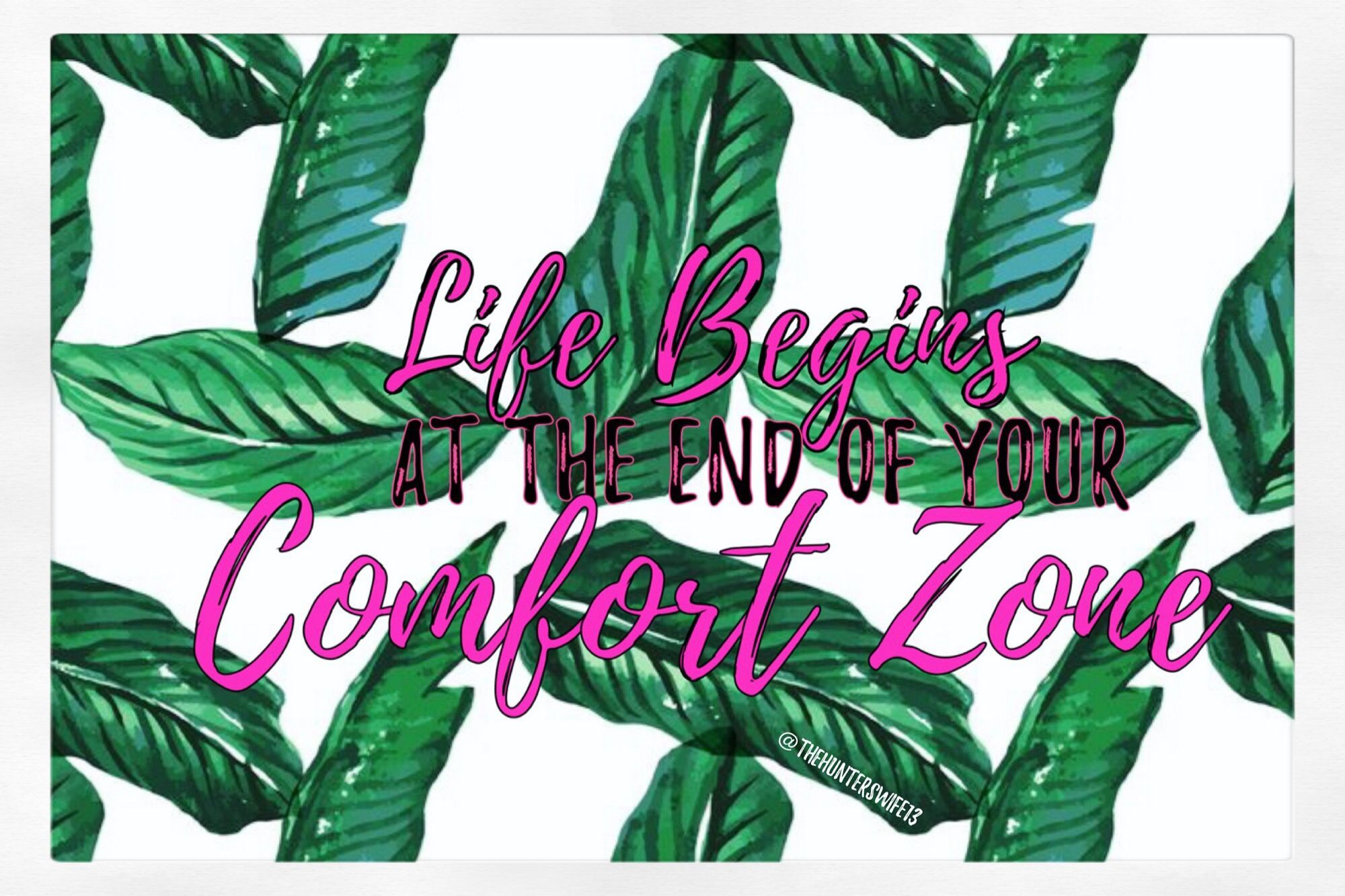 Desktop background, inspirational quotes, summer background, desktop wallpaper, tropical leaf