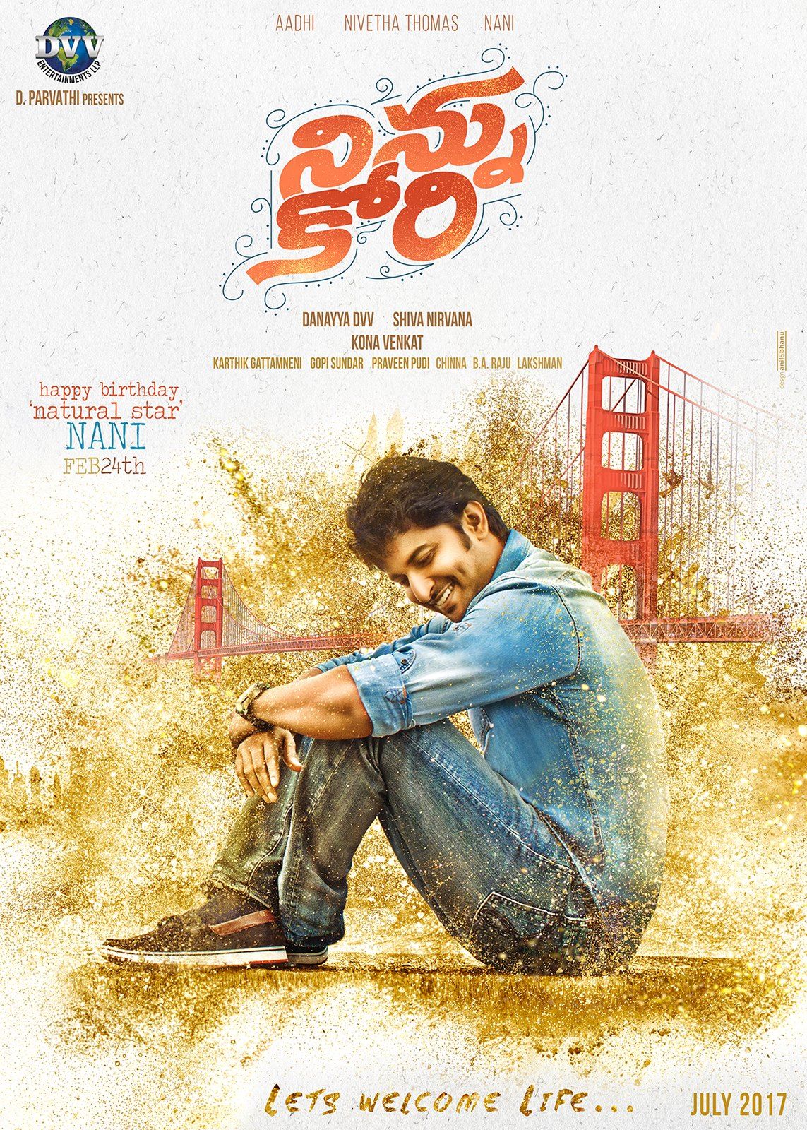Nani Ninnu Kori Movie First Look Ultra HD Posters Wallpaper Kori Poster HD Wallpaper
