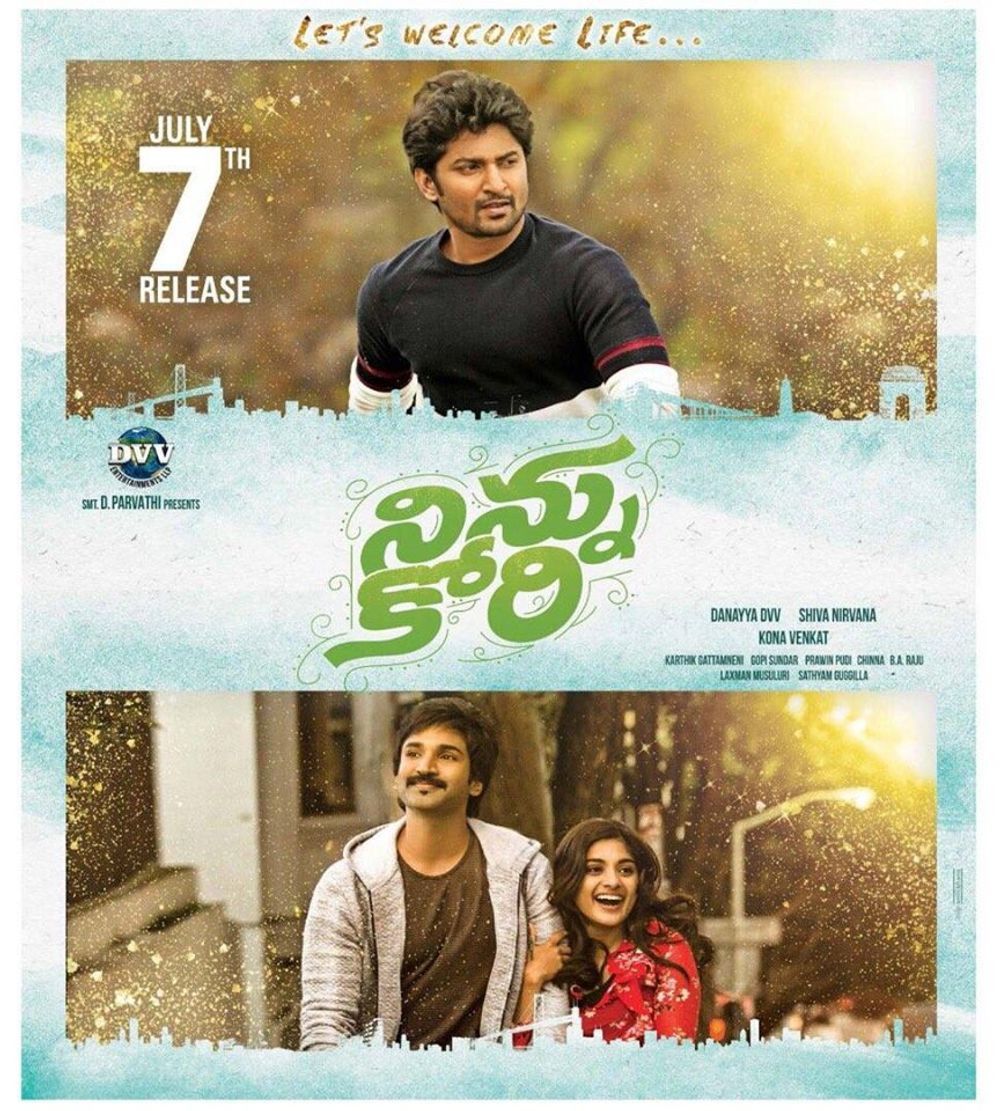 Ninnu Kori Telugu and Hindi Movie Image