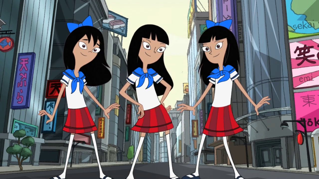 Stacy's Cousins from phineas & ferb Wallpaper