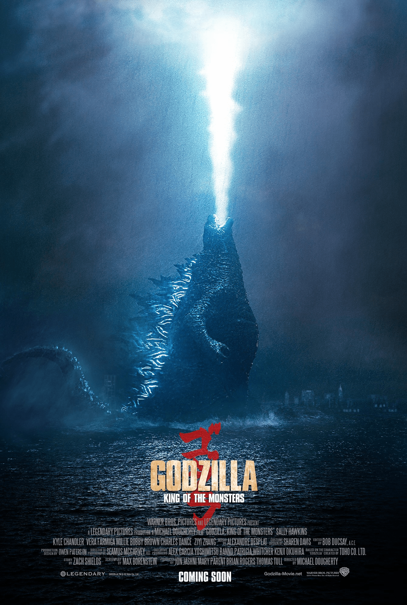 Godzilla King Of The Monsters Affiche
