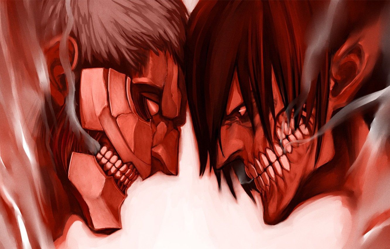 Wallpaper grin, clash, the fight, face. Attack on titan eren, Attack on titan, Attack on titan anime