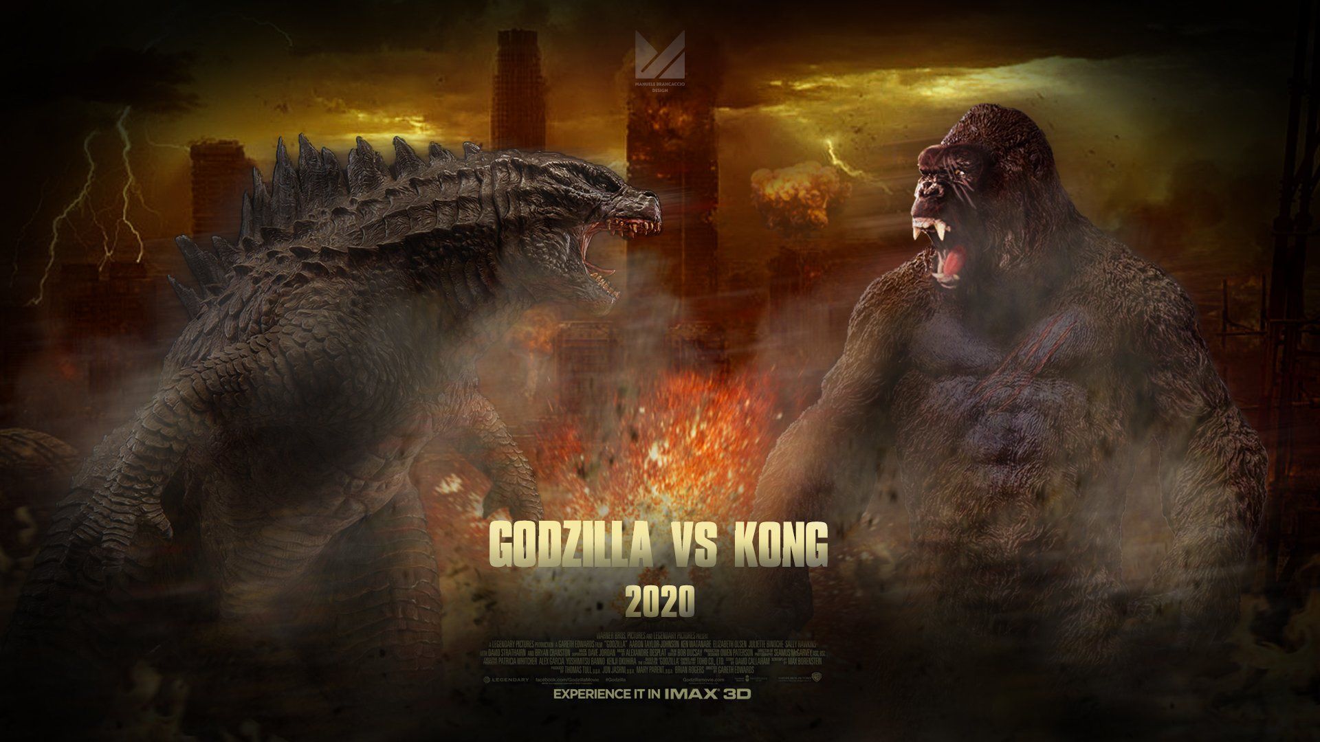 Godzilla Vs Kong Background Wallpaper 85121