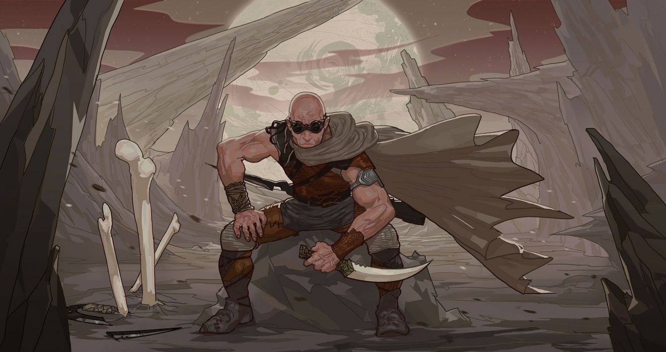 CHRONICLES OF RIDDICK Sci Fi Fantasy Warrior R Wallpaperx1058