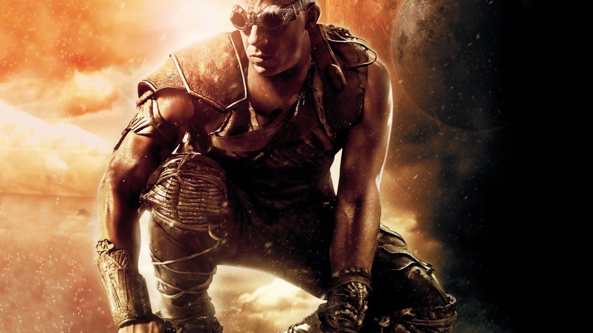 CHRONICLES OF RIDDICK Sci Fi Vin Diesel Warrior Movie G Wallpaperx1080