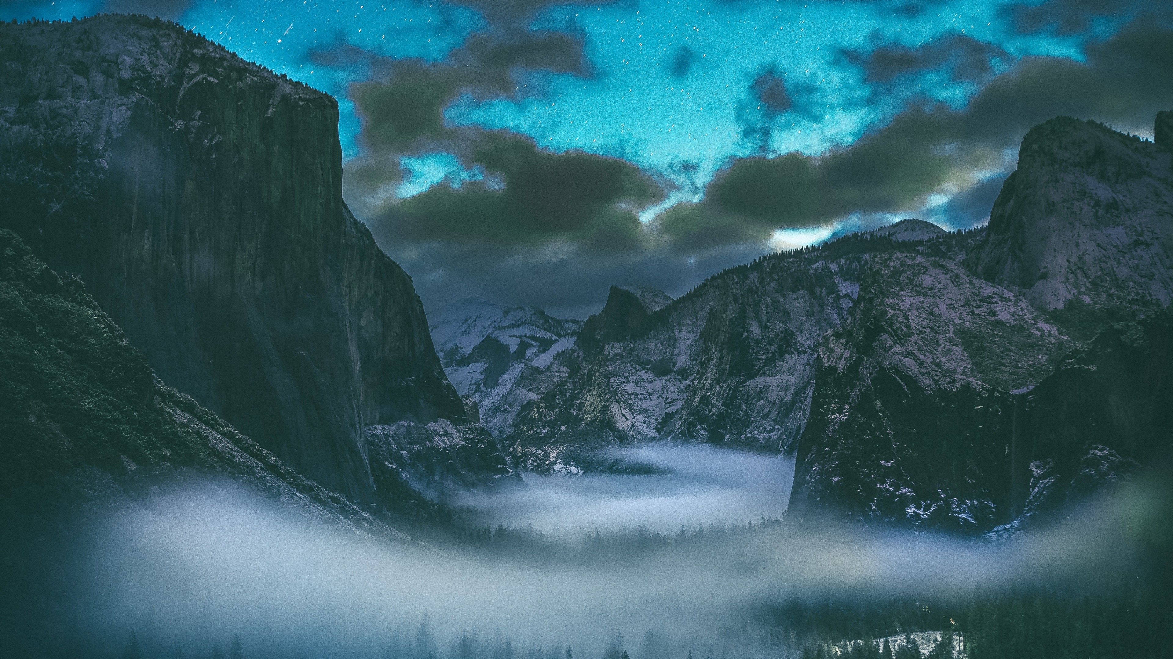 Yosemite National Park Landscape 4K Wallpaper