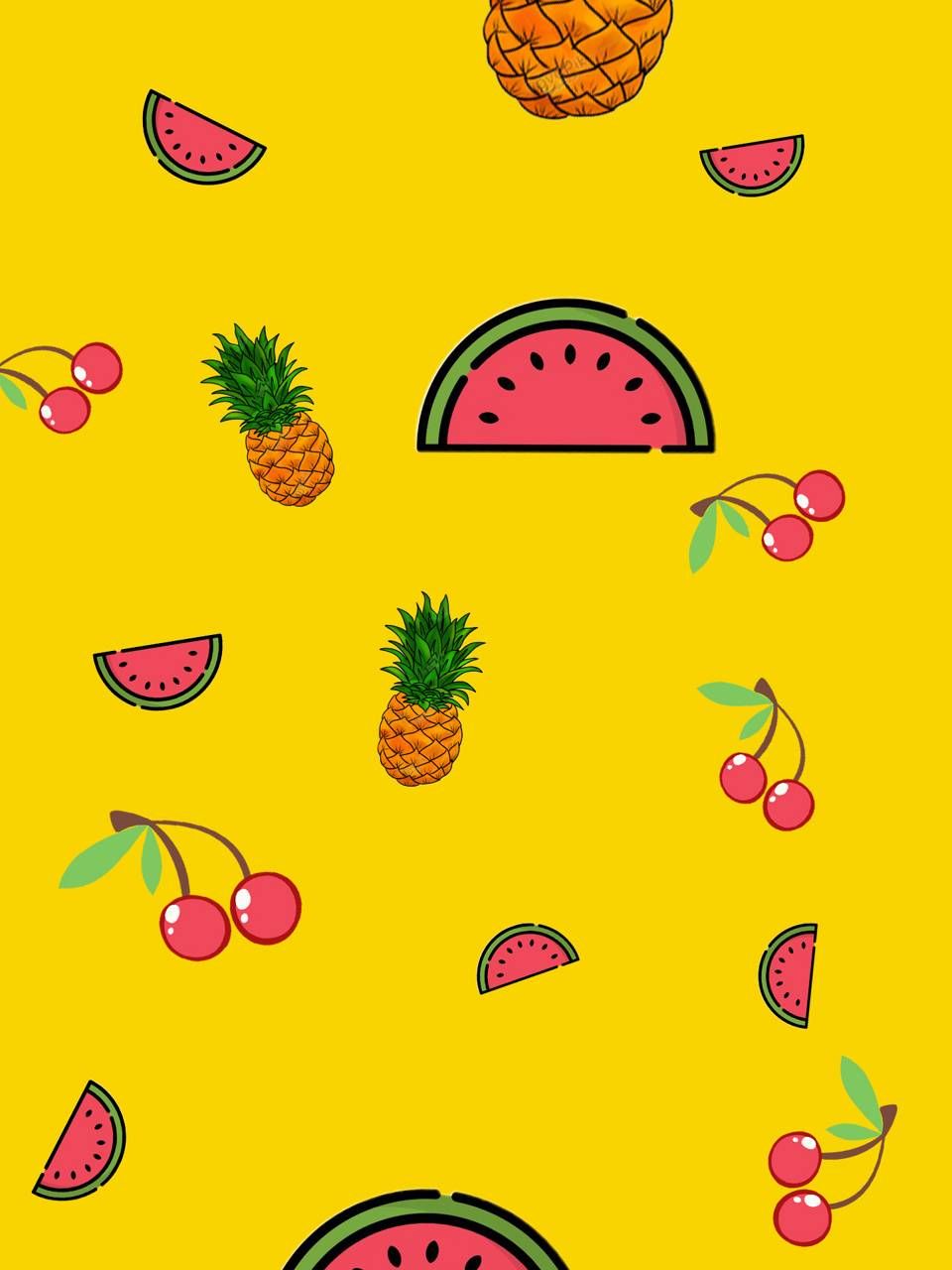 Summer Fruits wallpaper