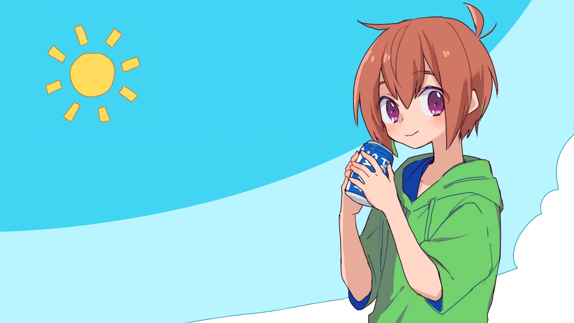 Wallpaper, manga, anime boys, simple