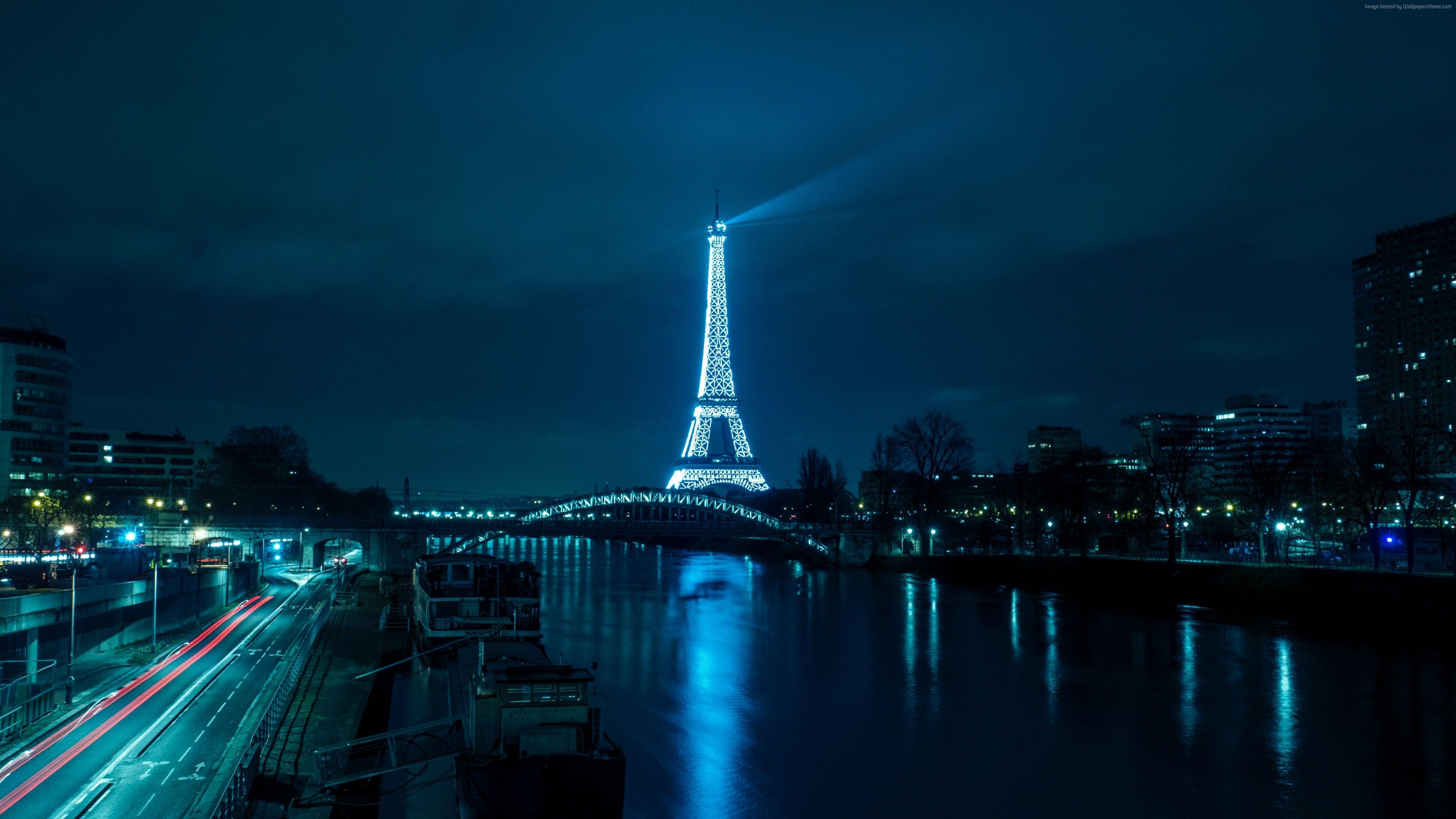 Wallpaper Eiffel Tower, France, Paris, 4K, 5K, Architecture Hd Wallpaper Wallpaper Eif. City Wallpaper, Paris Wallpaper, Night City