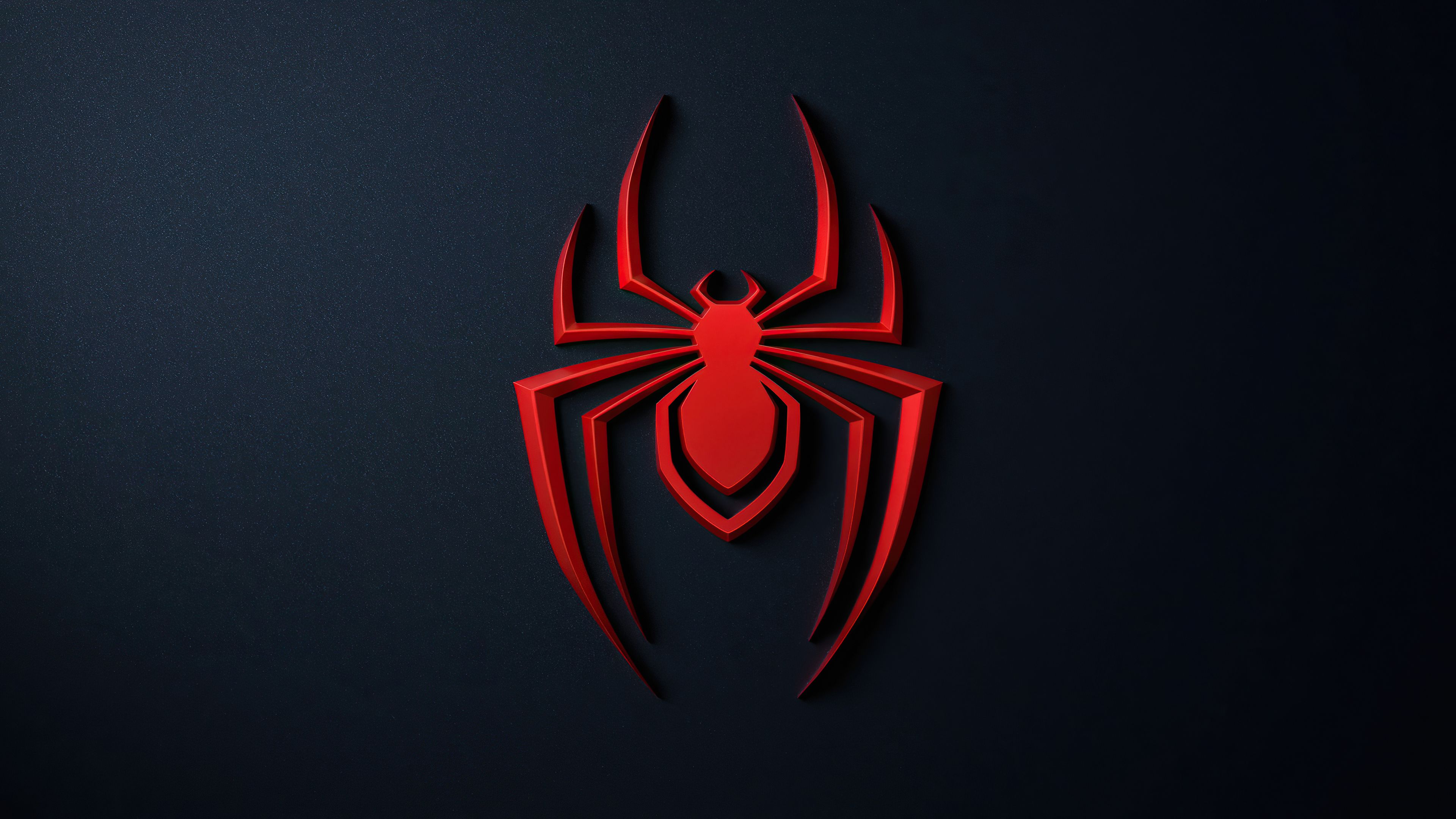 Wallpaper 4k Spider Man Miles Morales Logo 4k