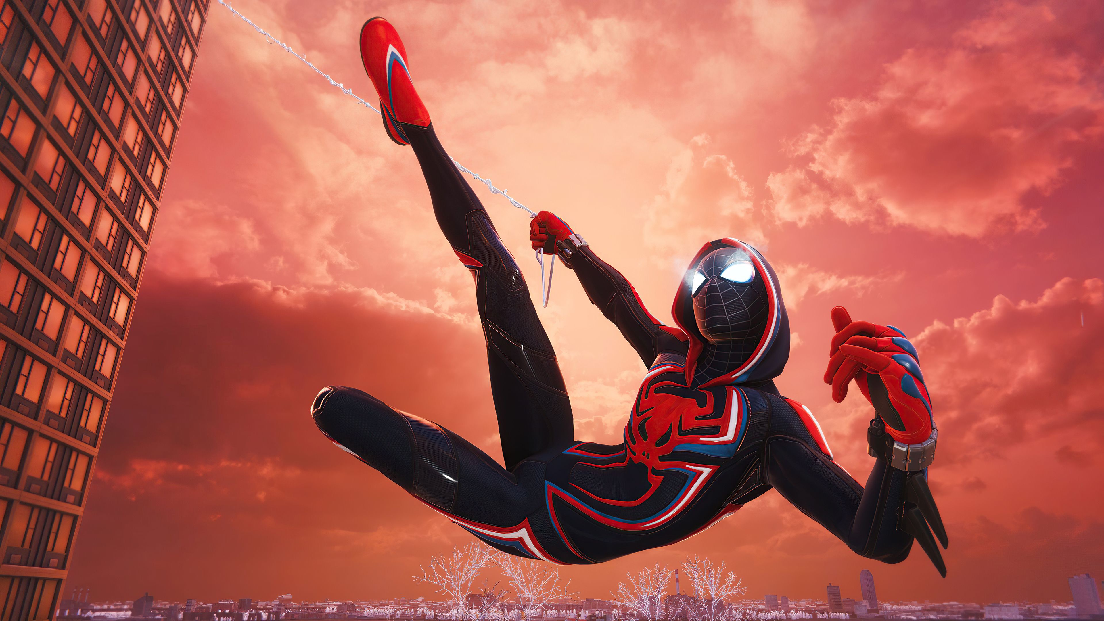 Marvel's Spider Man: Miles Morales 4K Wallpaper, PlayStation PlayStation Games