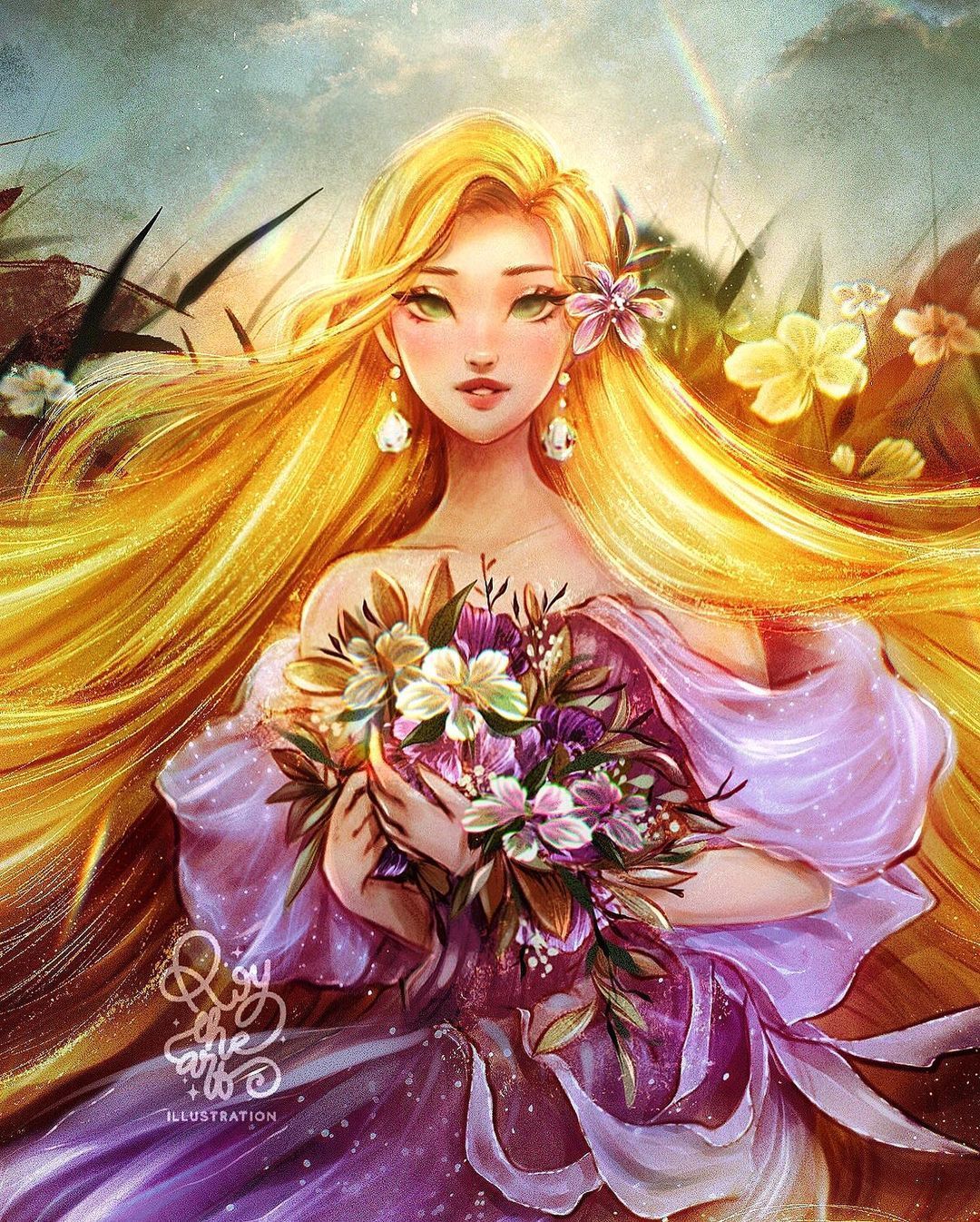 ROY THE ART • Instagram photo and videos. Disney princess art, Disney princess fan art, Disney princess paintings