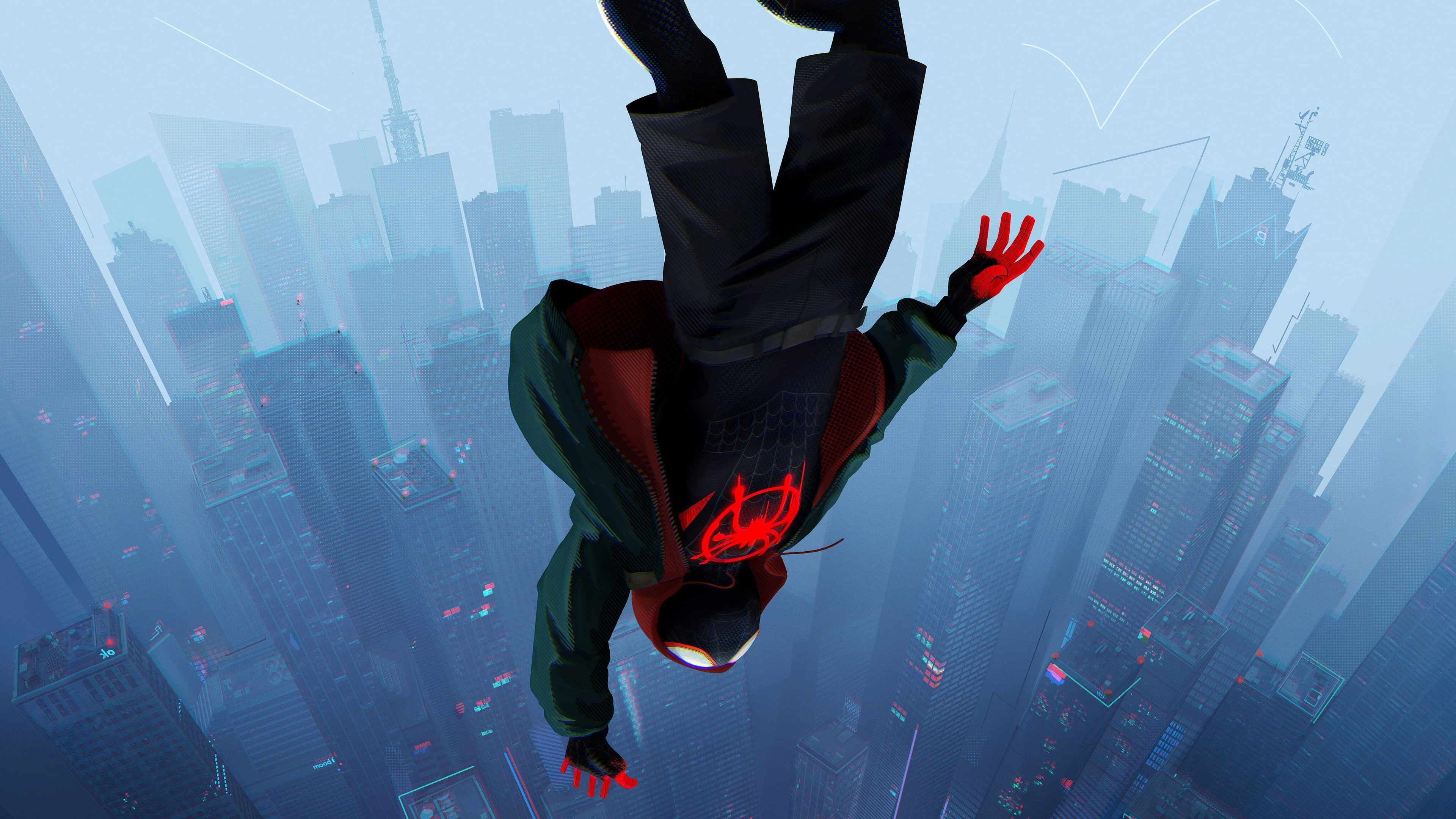 Movies Wallpaper • Into The Spider Verse Wallpaper, Spider Man, Miles Morales, Marvel Comics • Wallpaper For You The Best Wallpaper For Desktop & Mobile 4K Of Wallpaper For Andriod