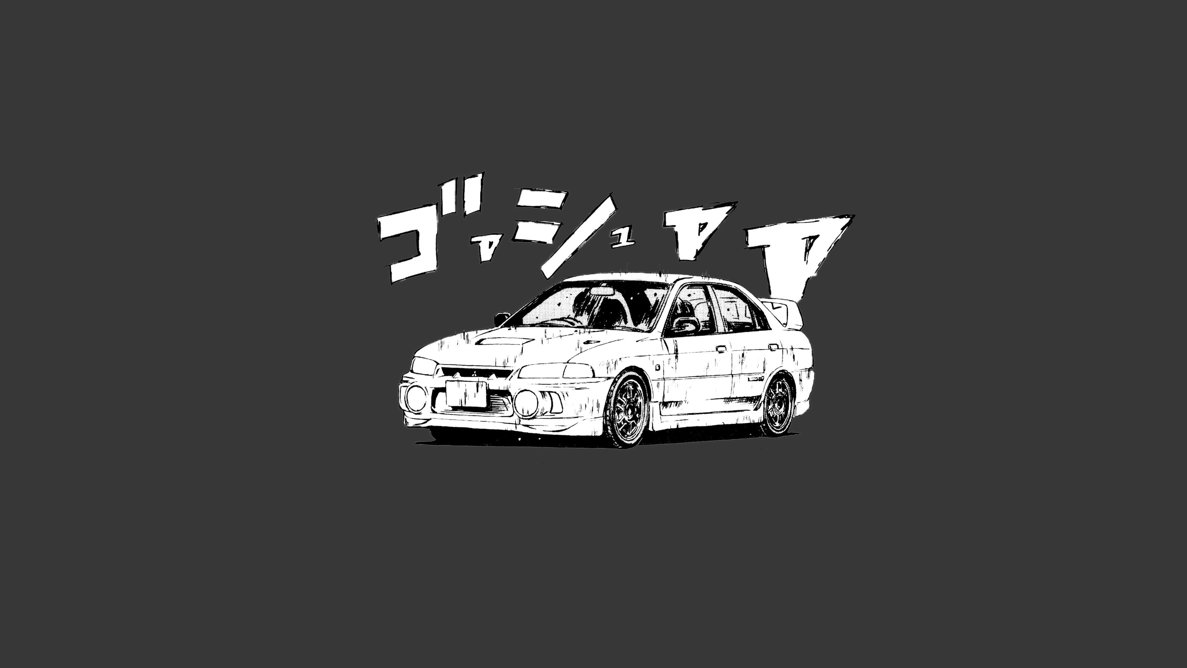 Initial D Mitsubishi Lancer Evo V K #wallpaper #hdwallpaper #desktop. Mitsubishi lancer, Lancer, Mitsubishi