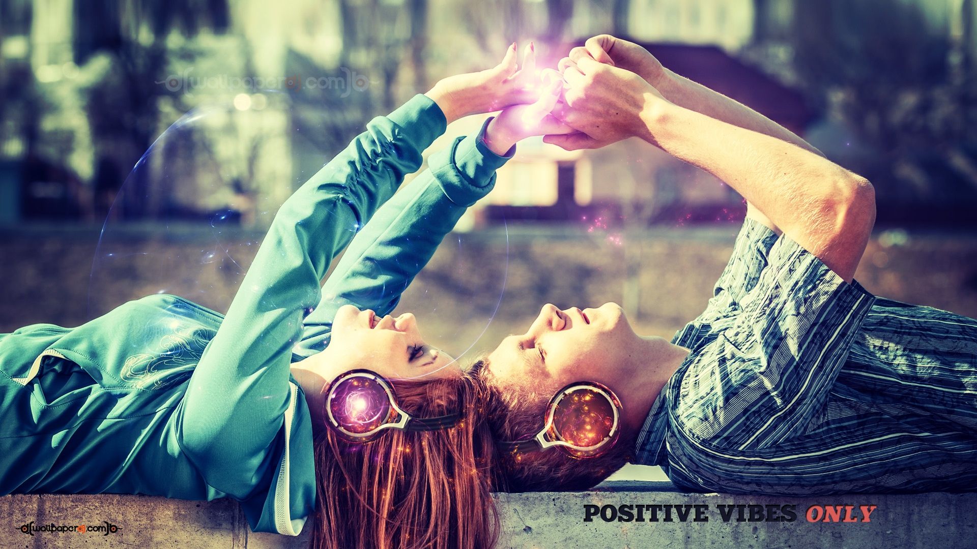 Positive Vibes Only wallpaper, music and dance wallpaper