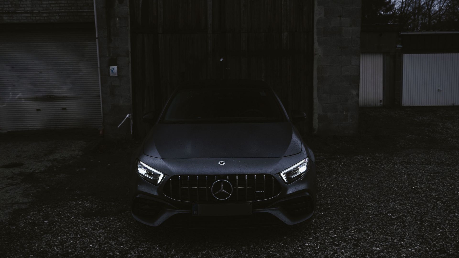 Desktop Wallpaper Black Car, Mercedes Benz, HD Image, Picture, Background, A45232