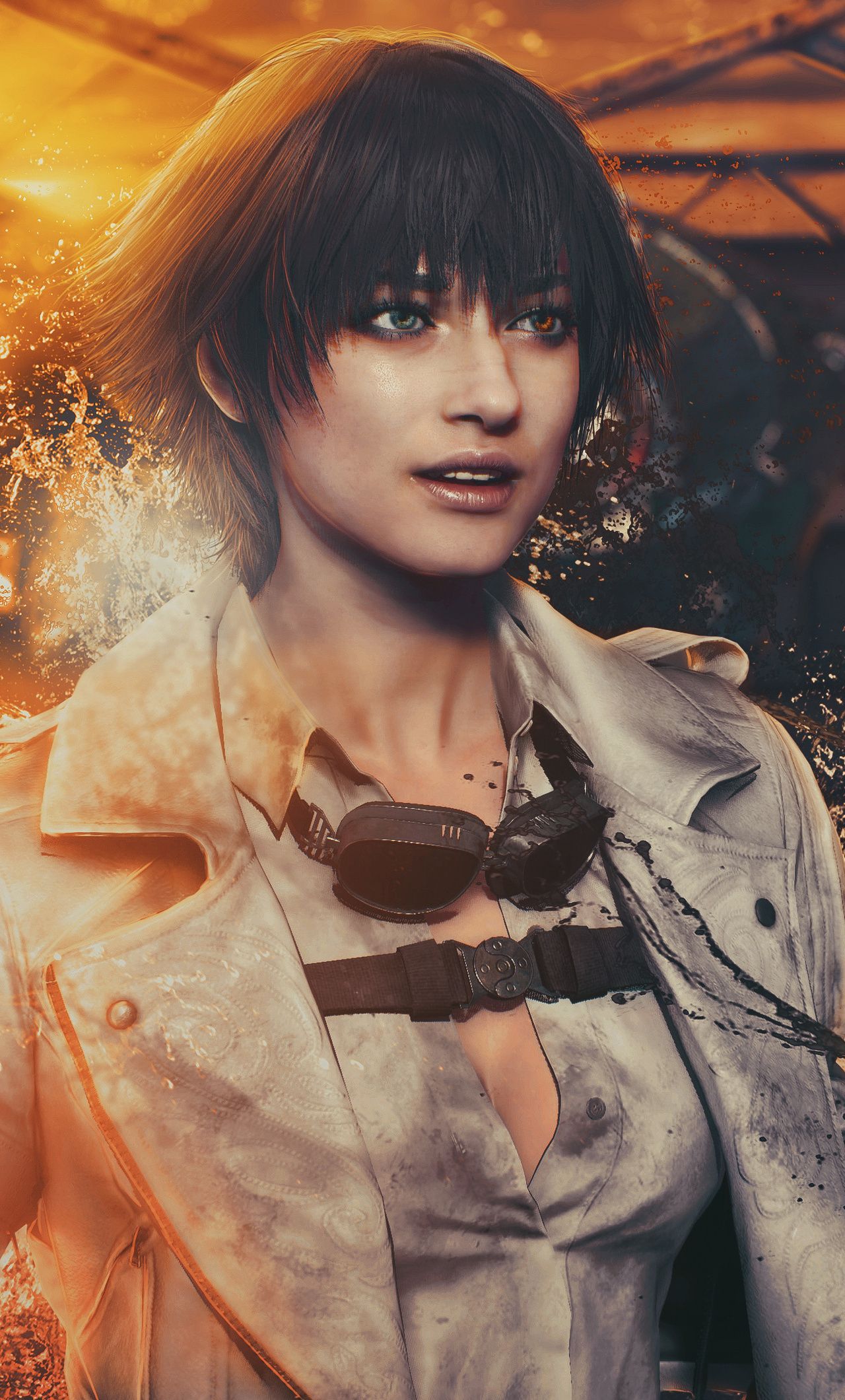 Mary Lady Devil May Cry 4k iPhone HD 4k Wallpaper, Image, Background, Photo and Picture