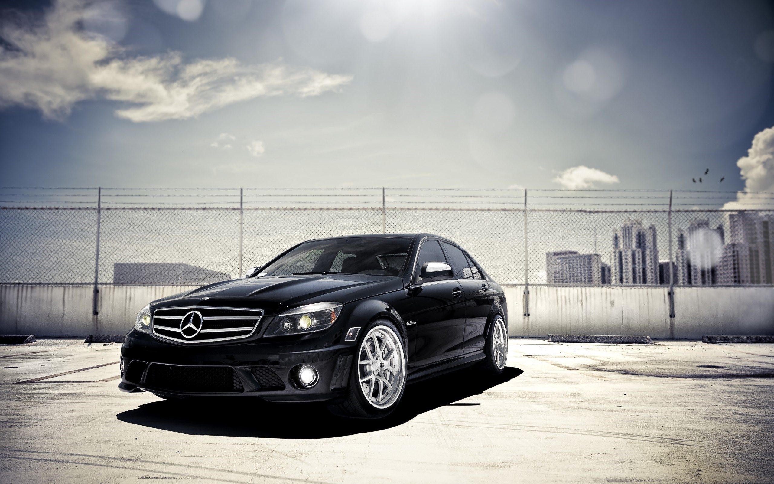 Car Mercedes Benz Black