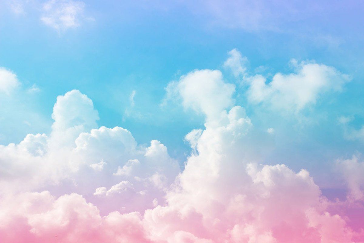 Free download Cotton Candy Clouds Mural Wallpaper Murals Your Way [1200x800] for your Desktop, Mobile & Tablet. Explore Wallpaper Candy. Candy Wallpaper, Candy Background, Candy Cane Background