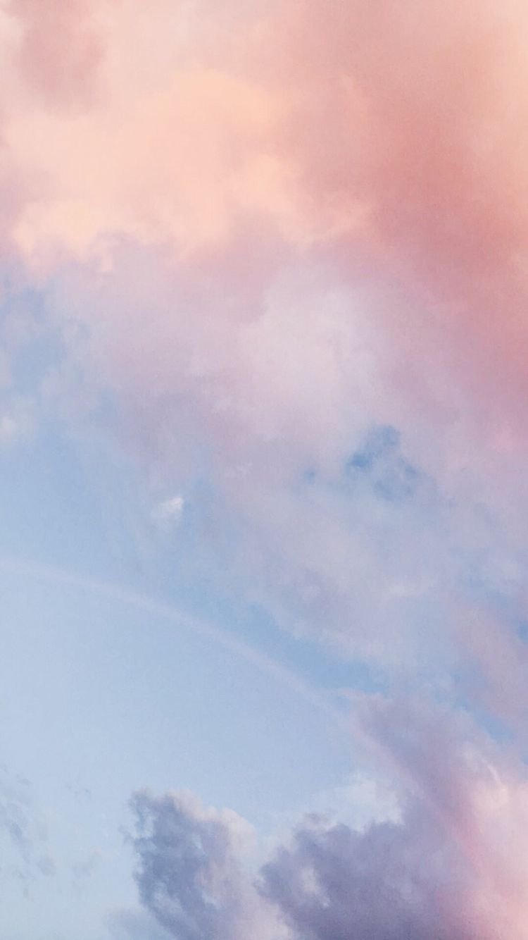 Cotton candy sky background. Clouds wallpaper iphone, Cotton candy sky, iPhone background wallpaper