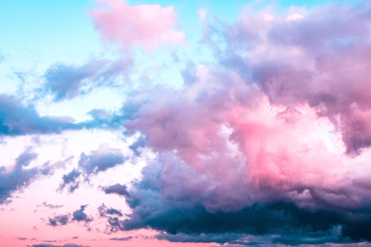 Post 183554370986 Cloud Spell. Cotton Candy Sky, Cotton Candy Clouds, Pastel Pink Aesthetic