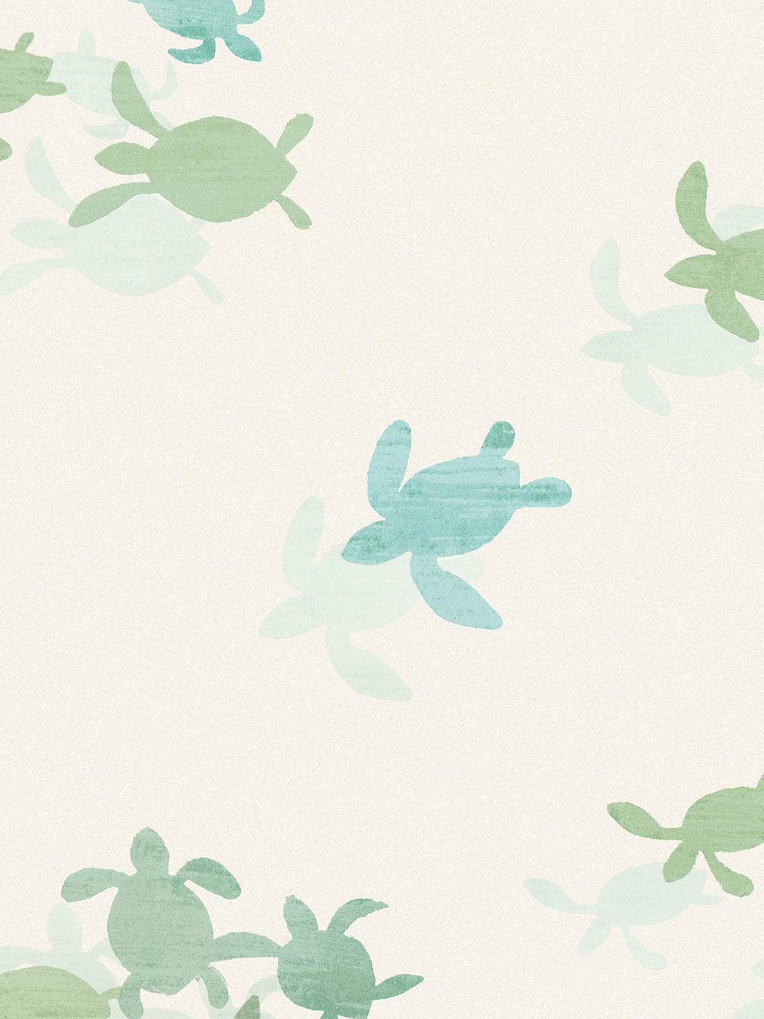 Villa Nova Tiny Turtles Wallpaper, W584 01. Turtle Wallpaper, Sea Turtle Wallpaper, Turtle Background