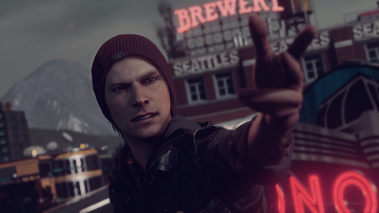 Video games Playstation 4 Infamous Second Son Delsin Rowe wallpaperx1080
