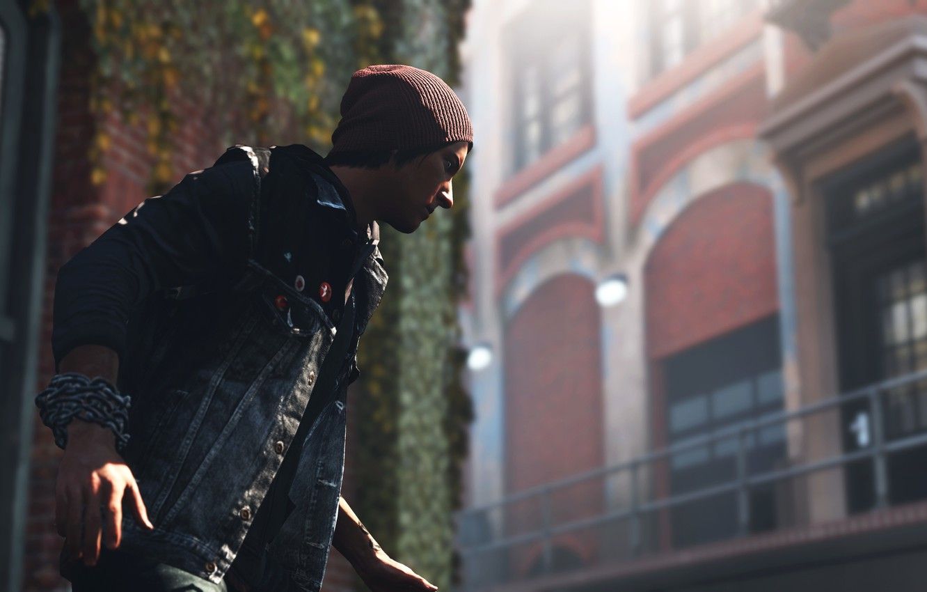 Wallpaper Game, Sucker Punch, PlayStation Delsin Rowe, PS Sony Computer Entertainment, Infamous: Second Son image for desktop, section игры