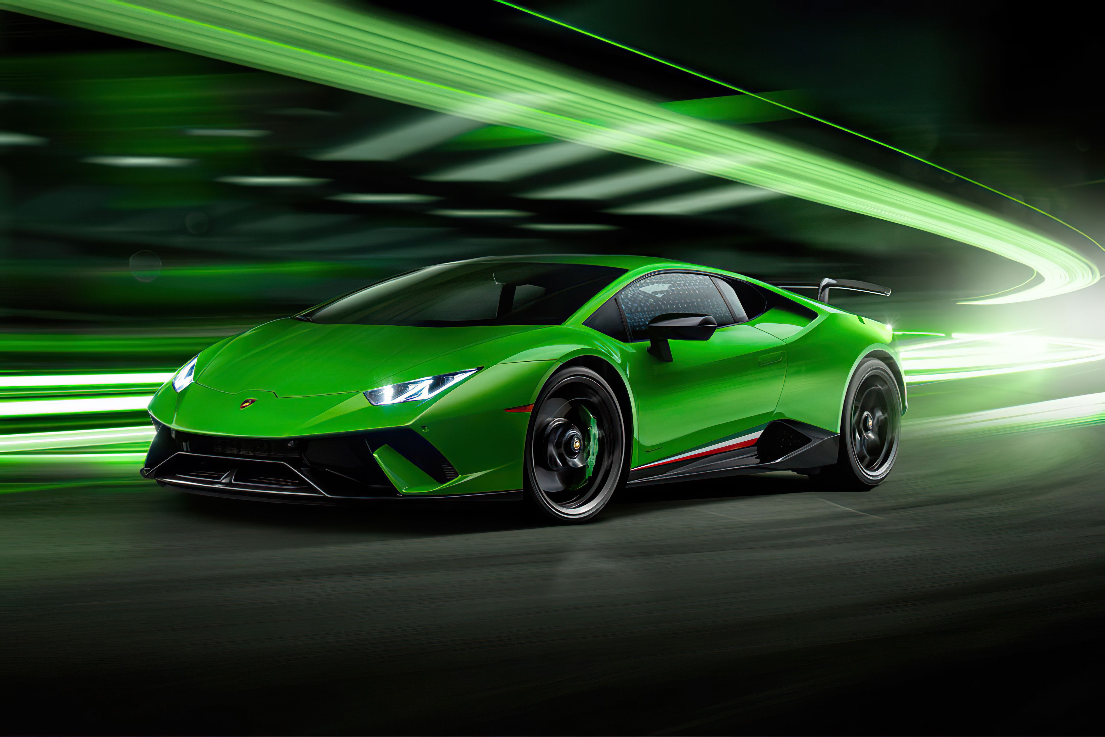 Lamborghini Green Car Hd K Wallpapers Wallpaper Cave